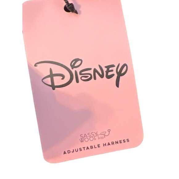 Disney Sassy Woof Minnie Mouse Adjustable Dog Harness Pink Polka Dot Size XS NWT - Picture 5 of 6